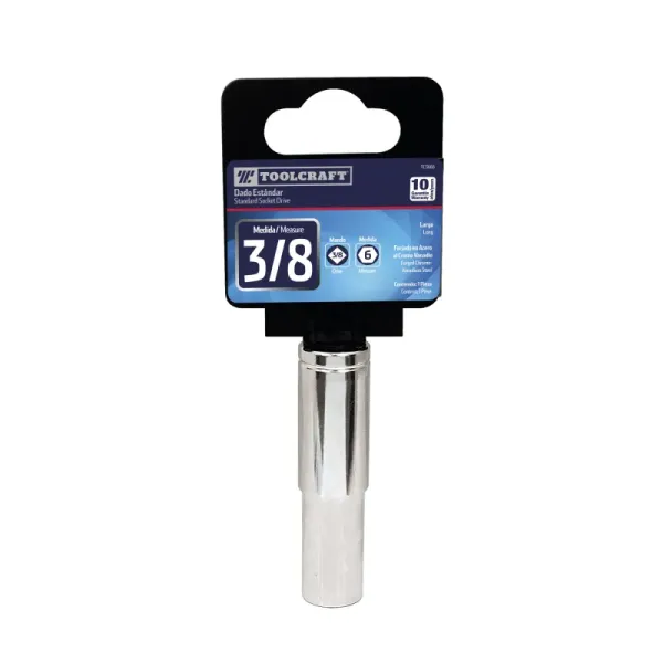 Copa Estándar 3/8' De 6 Puntas Toolcraft Mando 3/8' (TC3666)