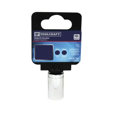 Copa Estándar 11/16' De 6 Puntas Toolcraft Mando 1/2'