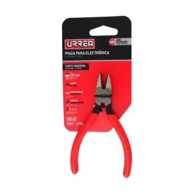 Alicate De Electrónica 5' Corte Diagonal Industrial Urrea