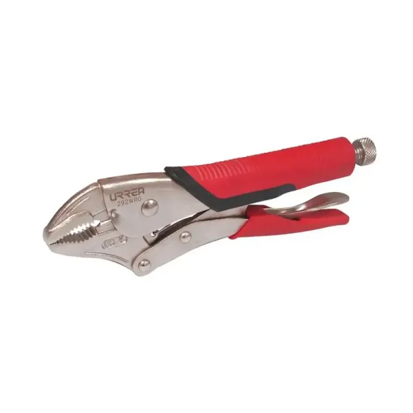 Alicate Hombresolo Curvo 10' Industrial Urrea Bimaterial (292WRG)