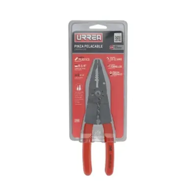 Alicate Pelacable Poncha Cable 8.1/4' Urrea Corta Tornillos