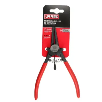 Alicate Anillos De Retención 7.1/8' Punta Externa 0° Urrea