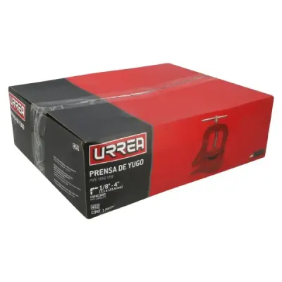 Prensa De Yugo Para Tubo 1/8' A 4' Industrial Urrea 300 Nm