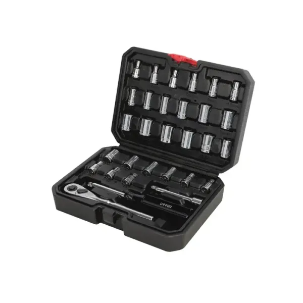 Juego 30 Copas Y Accesorios Cuadro 1/4' Combinado Urrea (4700CB)