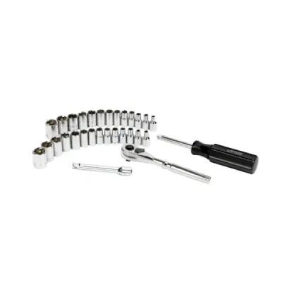 Juego 30 Copas Y Accesorios Cuadro 1/4' Combinado Urrea