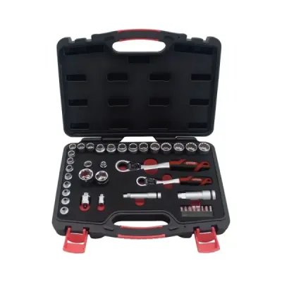 Juego 39 Copas Accesorios 3/8' Y 1/2' Go-through Urrea