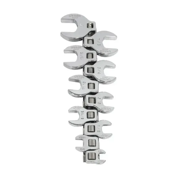 Set 10 Llaves Pata Cuervo Pulgadas Urrea Cuadrante 3/8' (4900-10)