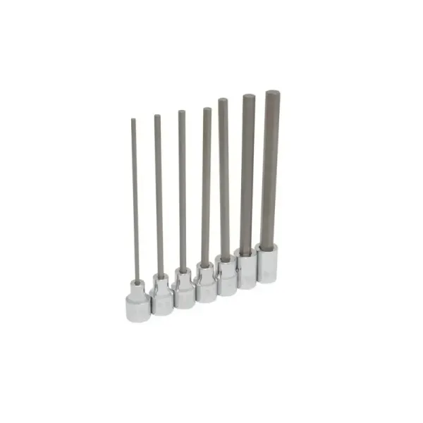Juego 7 Copas Hexagonales Extra Largas 3/8' Pulgadas Urrea (4990-7L)