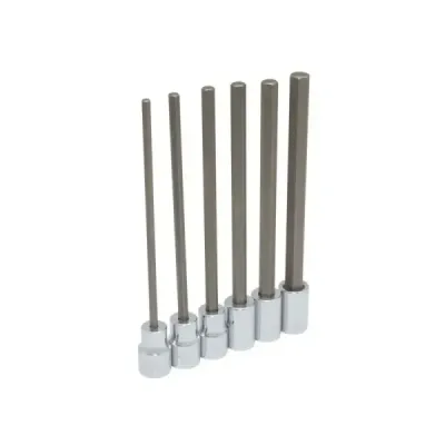 Juego 6 Copas Hexagonales Extra Largas 3/8' Métricas Urrea