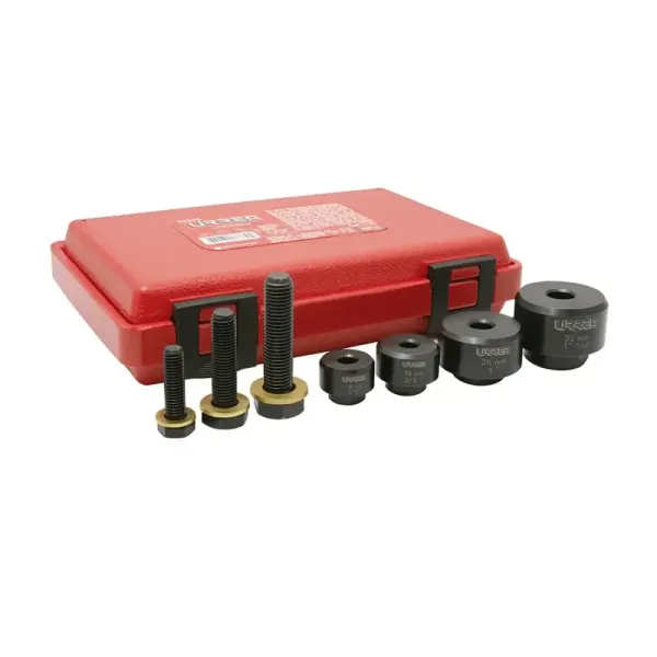 Juego Sacabocados Para Láminas Industrial Urrea 7 Piezas (50900)
