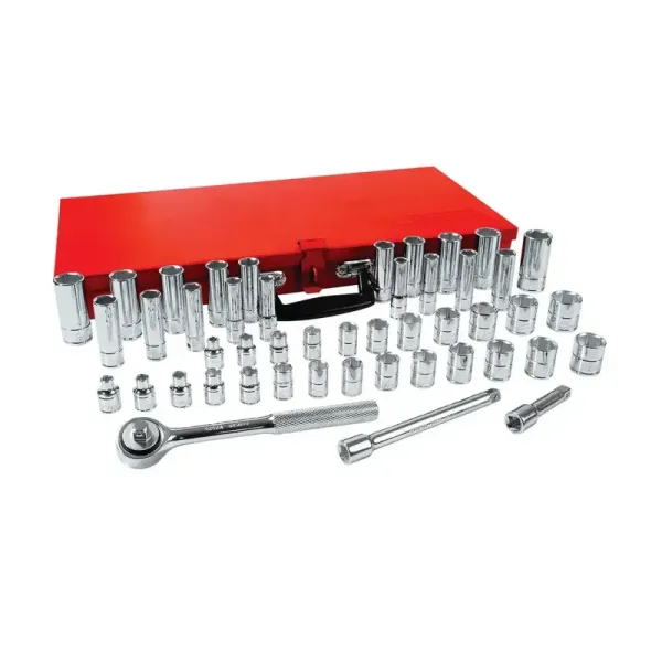 Juego 48 Copas Y Accesorios Cuadro 3/8' Combinado Urrea (5200B)