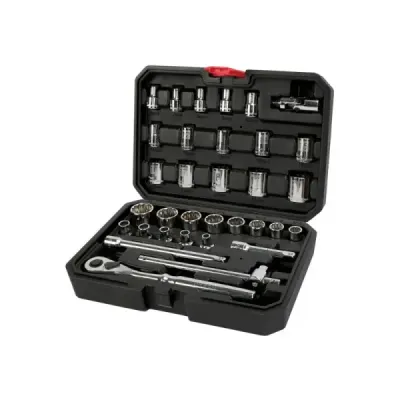 Juego 33 Copas Y Accesorios Cuadro 3/8' Combinado Urrea