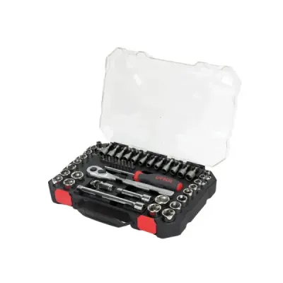Juego 47 Copas Y Accesorios Cuadro 3/8' Combinado Urrea