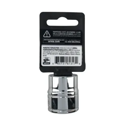 Copa 3/4' X 1.3/16' 6 Puntas En Acero Urrea Cuadro 3/8'