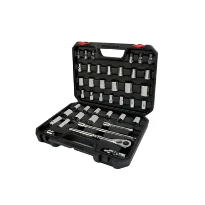 Juego 42 Copas Y Accesorios Cuadro 1/2' Combinado Urrea