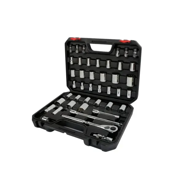 Juego 42 Copas Y Accesorios Cuadro 1/2' Combinado Urrea (5400CB)