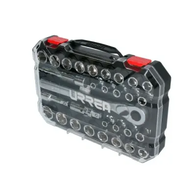 Juego 30 Copas Y Accesorios Cuadro 1/2' Combinado Urrea