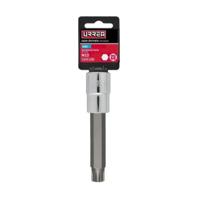 Copa Punta Ribe Larga M10 Uso Pesado Urrea Cuadrante 1/2'