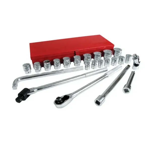 Juego 24 Copas Y Accesorios Cuadro 3/4' Pulgadas Urrea (5500C)