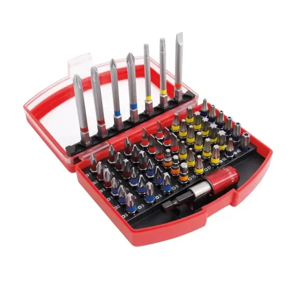 Juego De Puntas Destornillador Y Adaptadores Urrea 56 Piezas (61956)