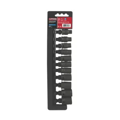 Juego 11 Copas De Impacto Cortas Métricas Urrea Cuadro 3/8'
