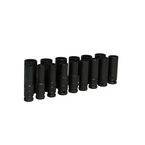 Juego 15 Copas De Impacto Largas Métricas Urrea Cuadro 1/2' (73214M)