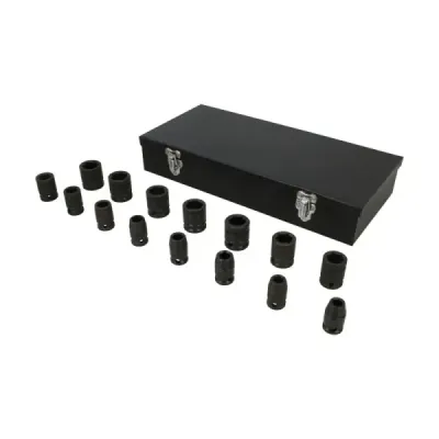Juego 15 Copas De Impacto Cortas Métricas Urrea Cuadro 1/2'