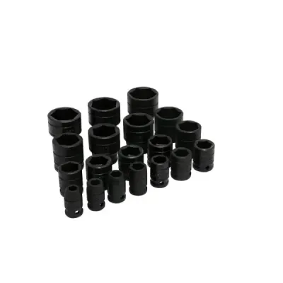 Juego 19 Copas De Impacto Cortas Pulgadas Urrea Cuadro 1/2'