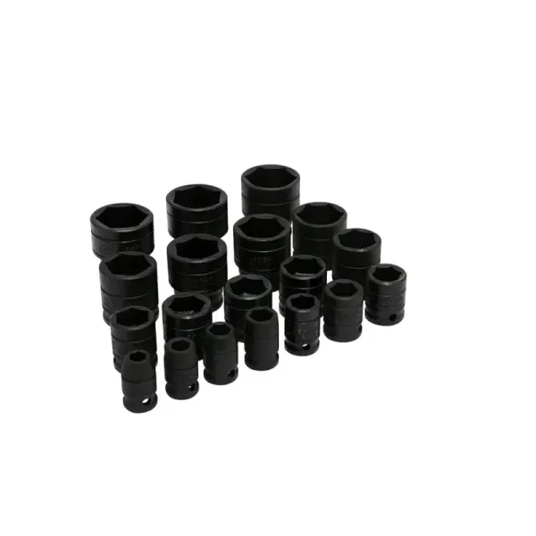 Juego 19 Copas De Impacto Cortas Pulgadas Urrea Cuadro 1/2' (74106)