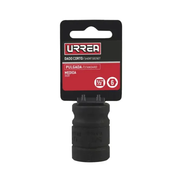 Copa De Impacto Larga 26 Mm 6 Puntas Urrea Cuadrante 3/4' (7526ML)