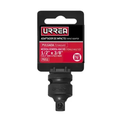 Adaptador Copas De Impacto 1/2' X 3/8' Urrea De Perno