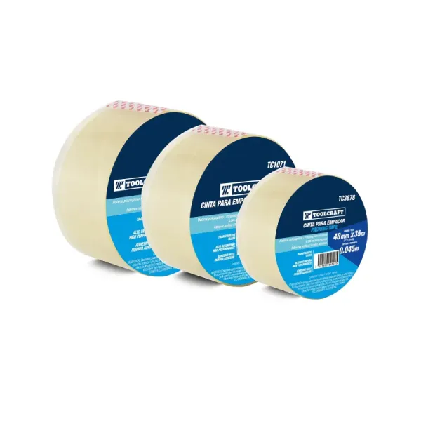 Cinta De Empaque Transparente 48 Mm X 150 M Toolcraft (TC3880)
