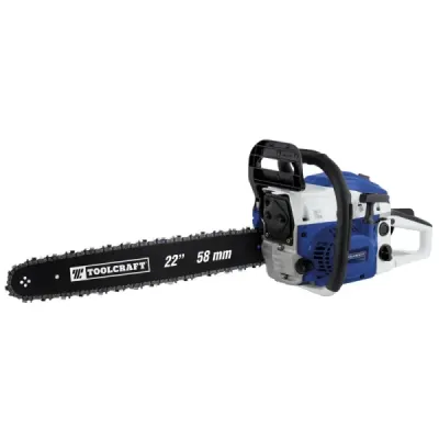 Motosierra A Gasolina 22' 58 Cc Toolcraft De 3.3 Hp Y 550 Ml