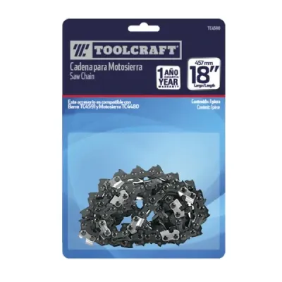 Cadena Para Motosierra A Gasolina De 22' Toolcraft