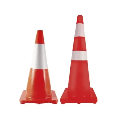 Cono De Seguridad 70 Cm X 36 Cm Toolcraft Con Reflectivo