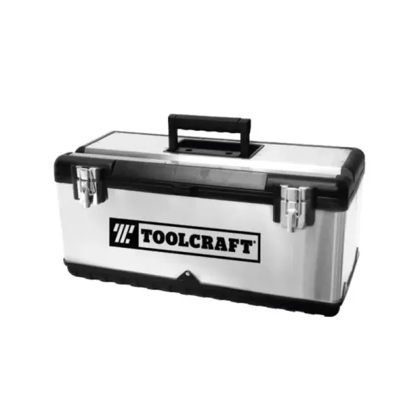 Caja De Herramientas De 51 Cm Toolcraft En Acero Inoxidable (TC4044)