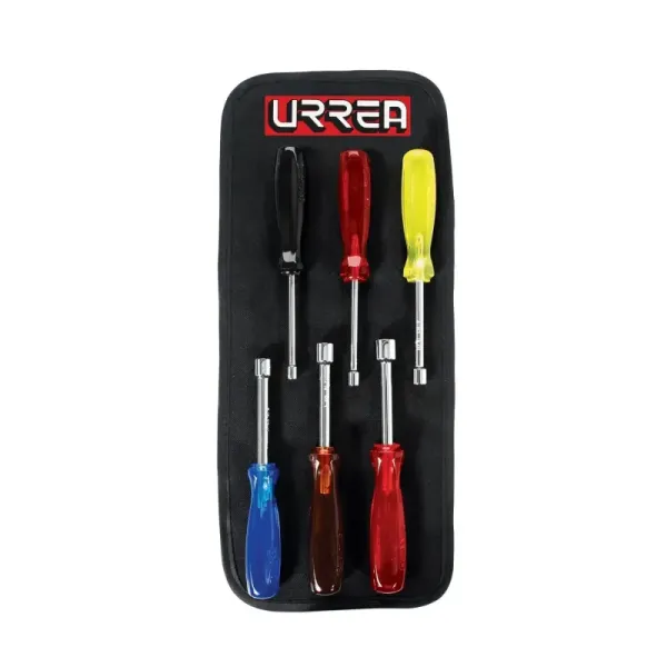 Juego 6 Destornilladores Para Puntas Urrea 3/16' A 1/2' (9200B)