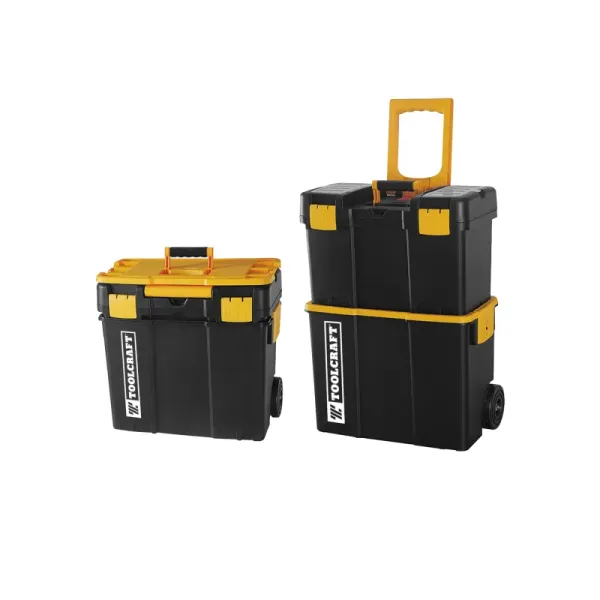 Caja De Herramientas 2 En 1 Toolcraft Desmontable Con Ruedas (TC4046)