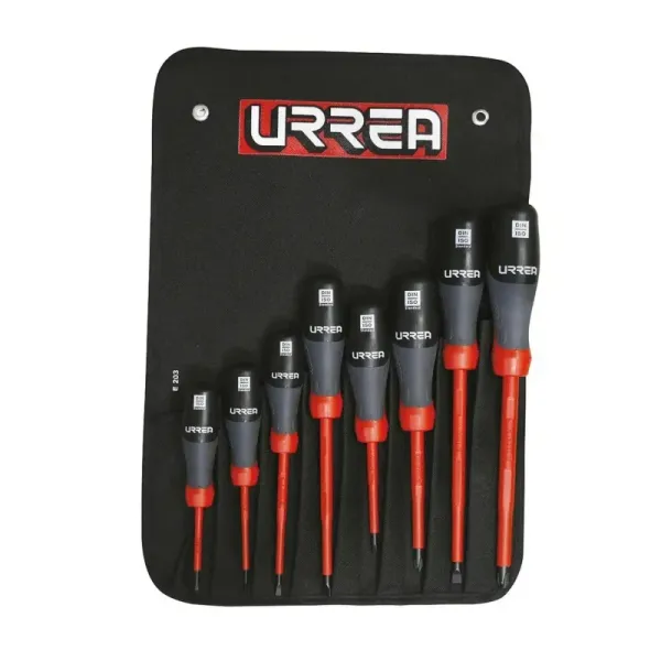 Juego De 8 Destornilladores Dieléctricos Industriales Urrea (9700TA)