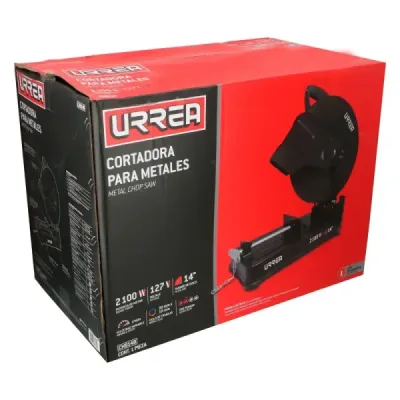 Tronzadora De Metal 14' 2100 W Industrial Urrea 3.800 Rpm