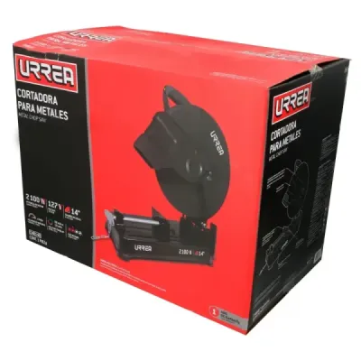 Tronzadora De Metal 14' 2100 W Industrial Urrea 3.800 Rpm