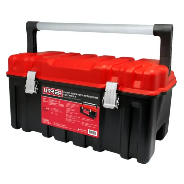 Caja De Herramientas De 21' Uso Pesado Urrea Color Rojo (CPU20AR)