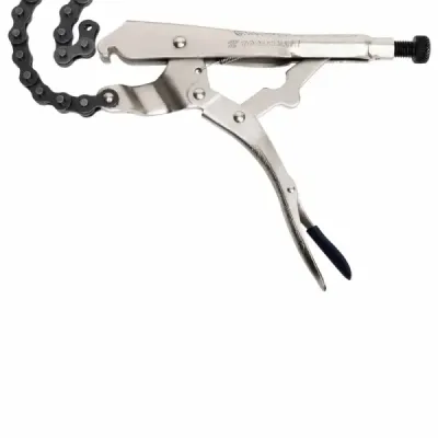 Alicate Hombresolo De Cadena 50 Cm Toolcraft Acabado Cromado