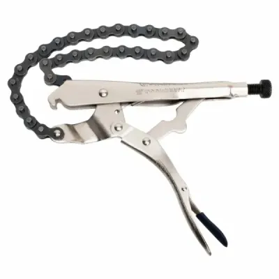 Alicate Hombresolo De Cadena 50 Cm Toolcraft Acabado Cromado