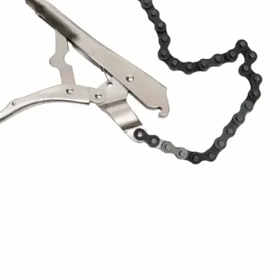 Alicate Hombresolo De Cadena 50 Cm Toolcraft Acabado Cromado