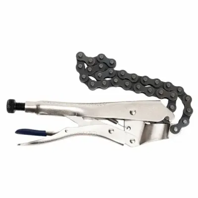 Alicate Hombresolo De Cadena 50 Cm Toolcraft Acabado Cromado