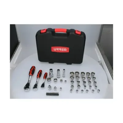 Juego 49 Copas Accesorios 1/4' 3/8' 1/2' Go-through Urrea