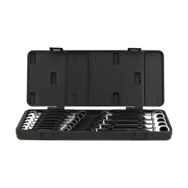 Juego 12 Llaves Combinadas Ratchet Métricas Urrea Spline (JLMC12M)