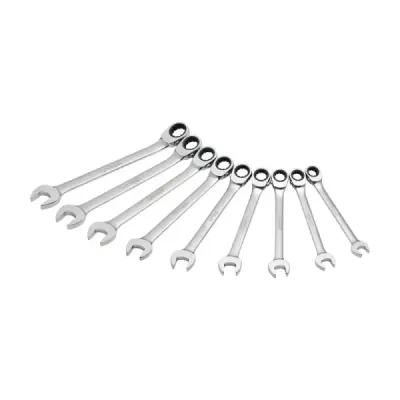 Juego 9 Llaves Combinadas Ratchet En Pulgadas Urrea Spline