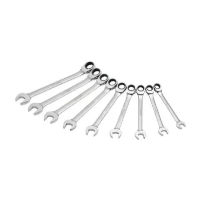 Juego 9 Llaves Reversibles Con Ratchet Urrea Spline Pulgadas